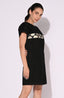 Black Polka Elegance Dress